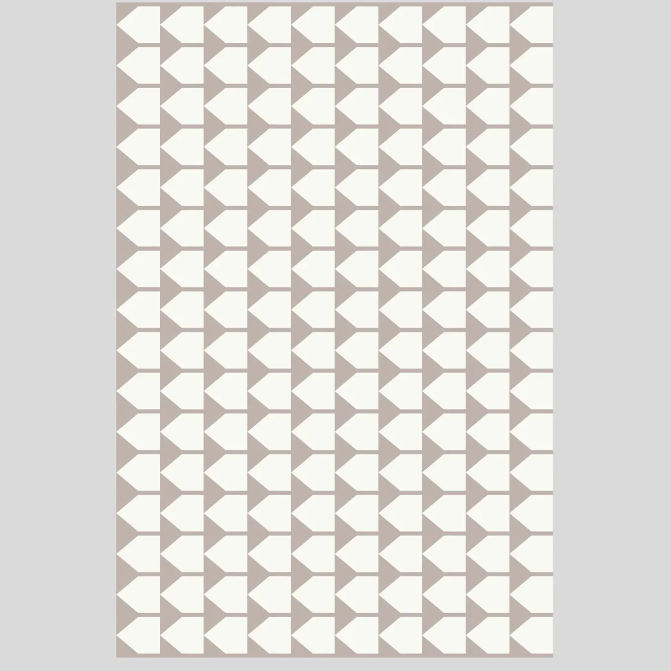 Coperta Archetipo grigio/bianco di Makeyourhome + Walter Terruso