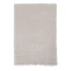 Coperta Canvas in lino beige