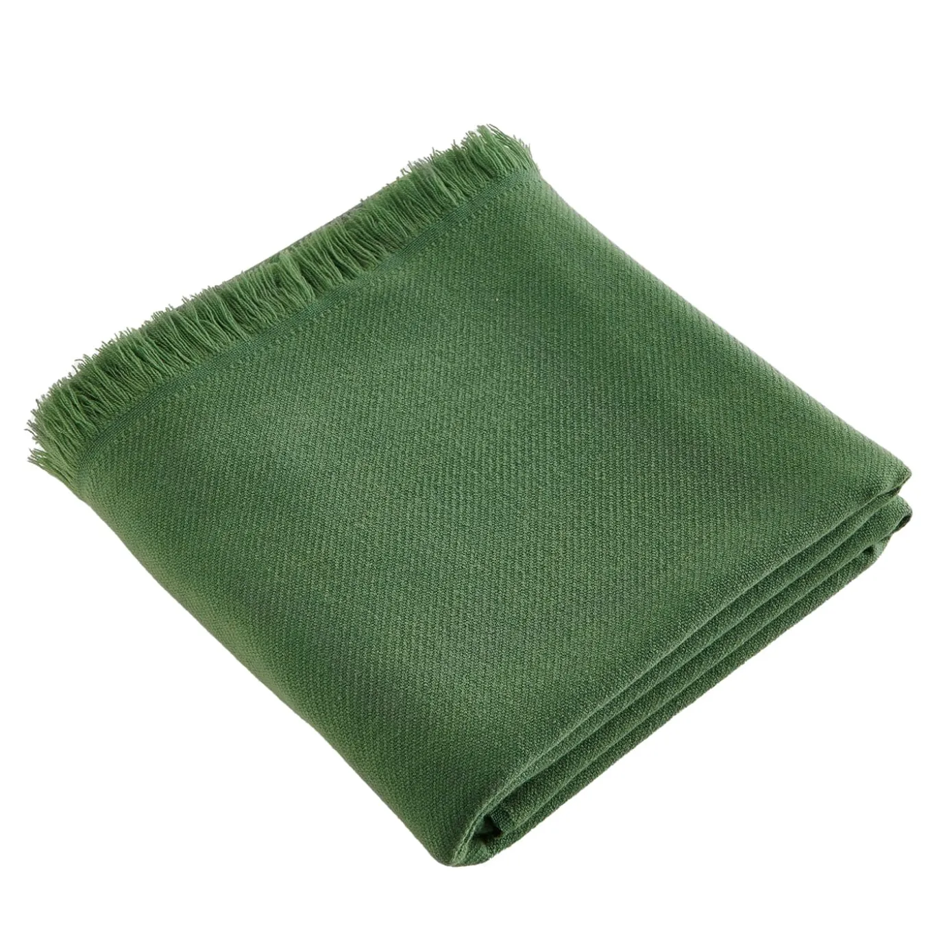 Coperta in cashmere Terramadre Gerbera Verde