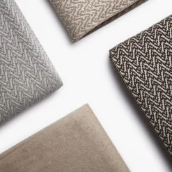 Coperta Indianina grigia 100% cashmere