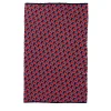 Coperta Plaid Lana 01 a motivi rossi e grigi di Giulio Iacchetti