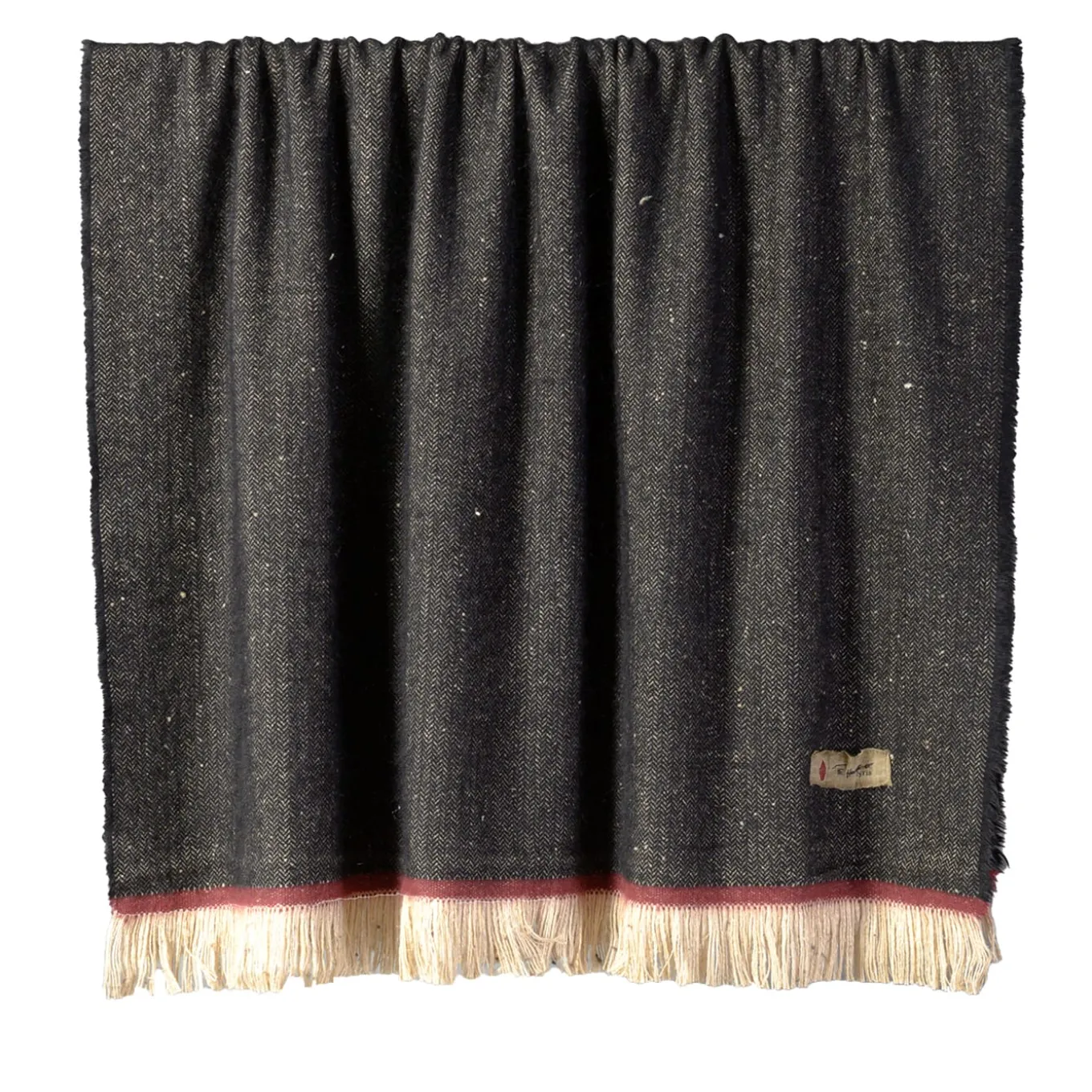 Coperta policroma con frange Riptide