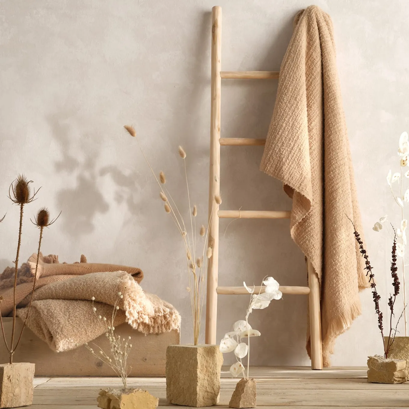 Coperta Terramadre Kigaly Beige