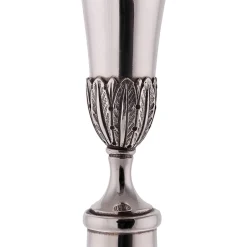 Coppia di candelabri in argento sterling del 1860