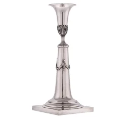 Coppia di candelabri in argento sterling del 1860