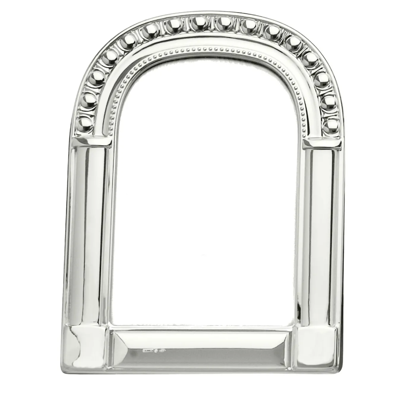 Cornice ad arco con finiture a cerchio