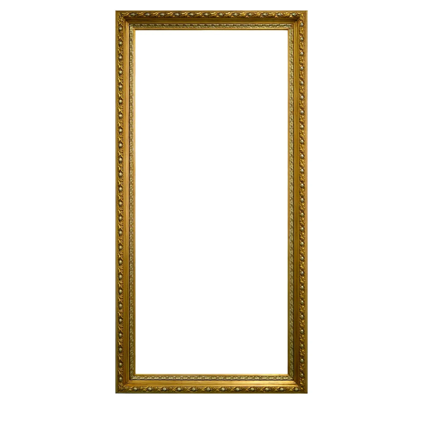 Cornice Luigi XVI in argento e oro