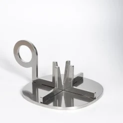 Crocera Bugia Portacandele in acciaio inox