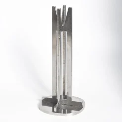 Crocera19 Portacandele in acciaio inox