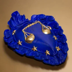 Cuore in ceramica Zodiaco Libra