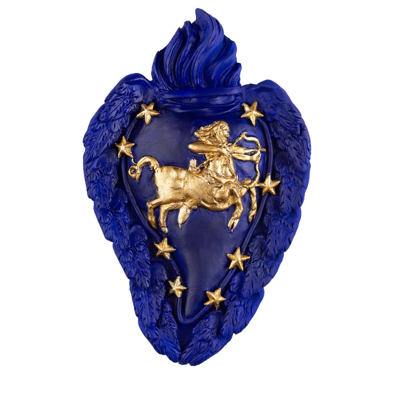 Cuore in ceramica Zodiaco Sagittario