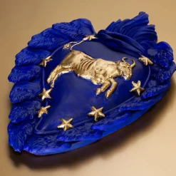 Cuore in ceramica Zodiaco Taurus