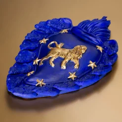 Cuore in ceramica Zodiaco Leo