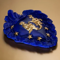 Cuore in ceramica Zodiaco Gemini