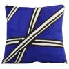 Cuscino blu Tria
