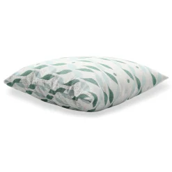 Cuscino Carrè azzurro in tessuto Jacquard TALIA