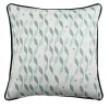 Cuscino Carrè Azzurro in tessuto jacquard TALIA