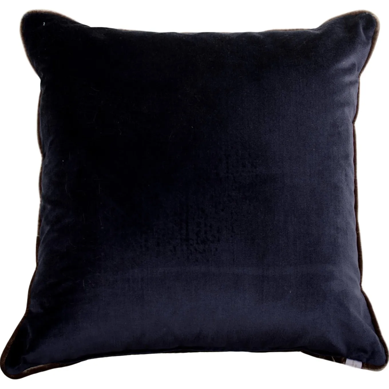 Cuscino Carrè grigio in tessuto jacquard e velluto di seta