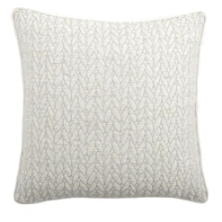 Cuscino Carrè in tessuto jacquard treccia