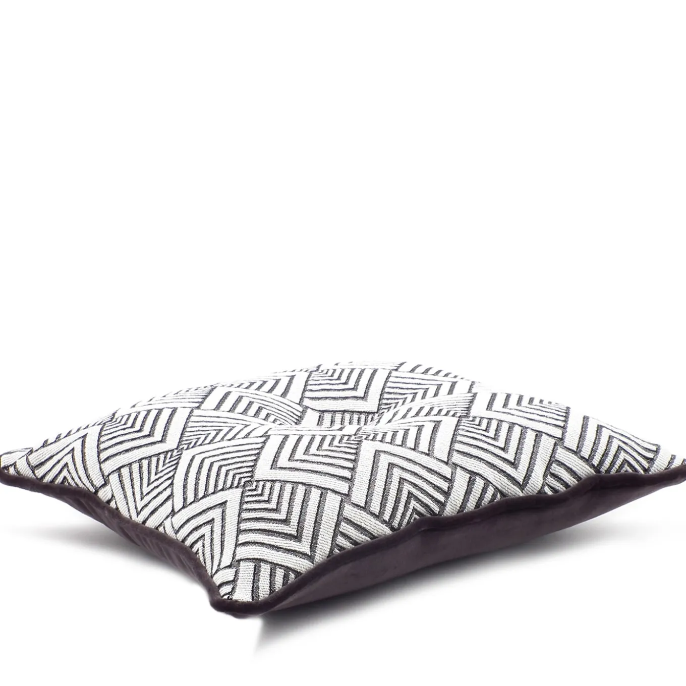 Cuscino Carrè in tessuto jacquard Hypnose Deco