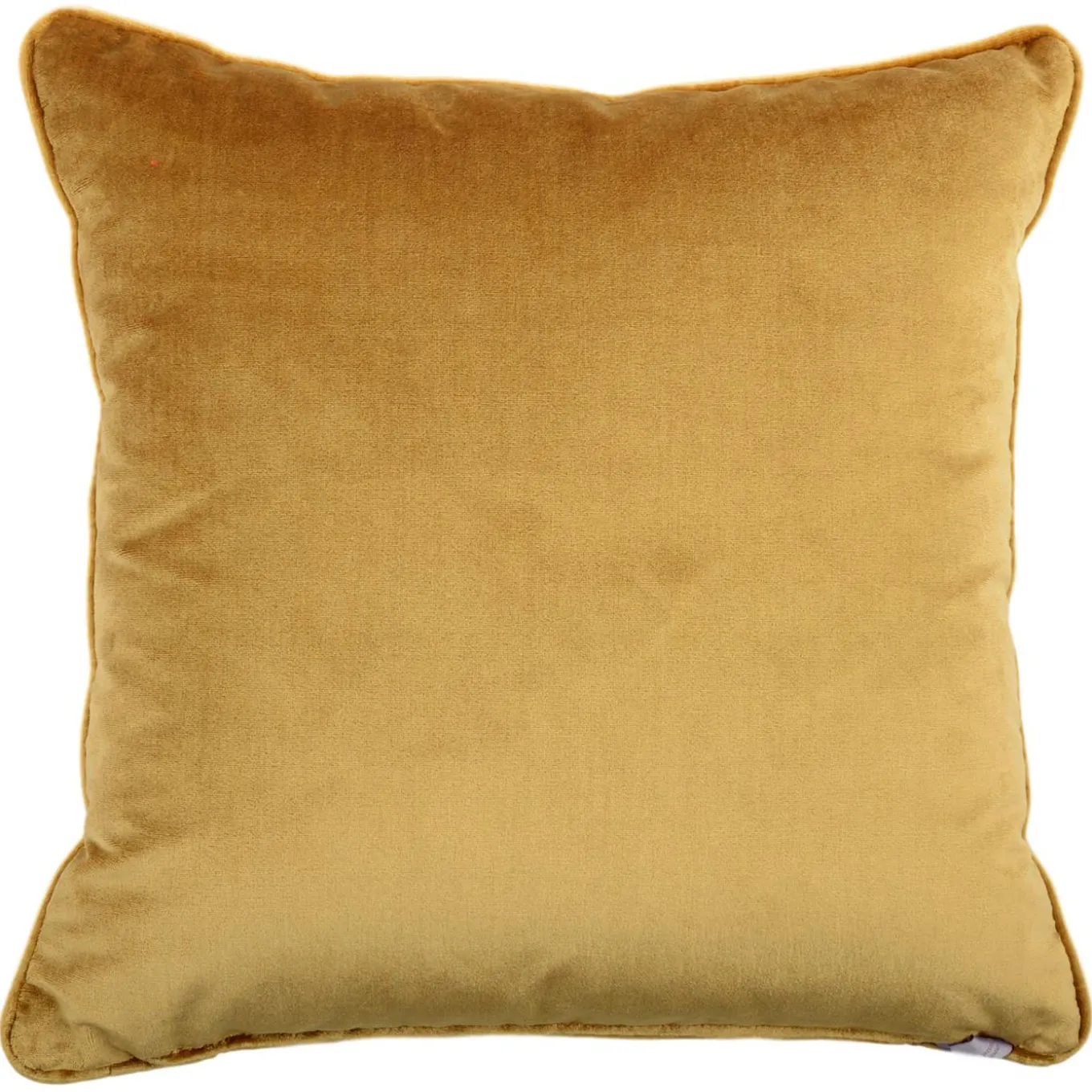 Cuscino Carrè Luminoso in Tessuto Jacquard e Velluto di Seta