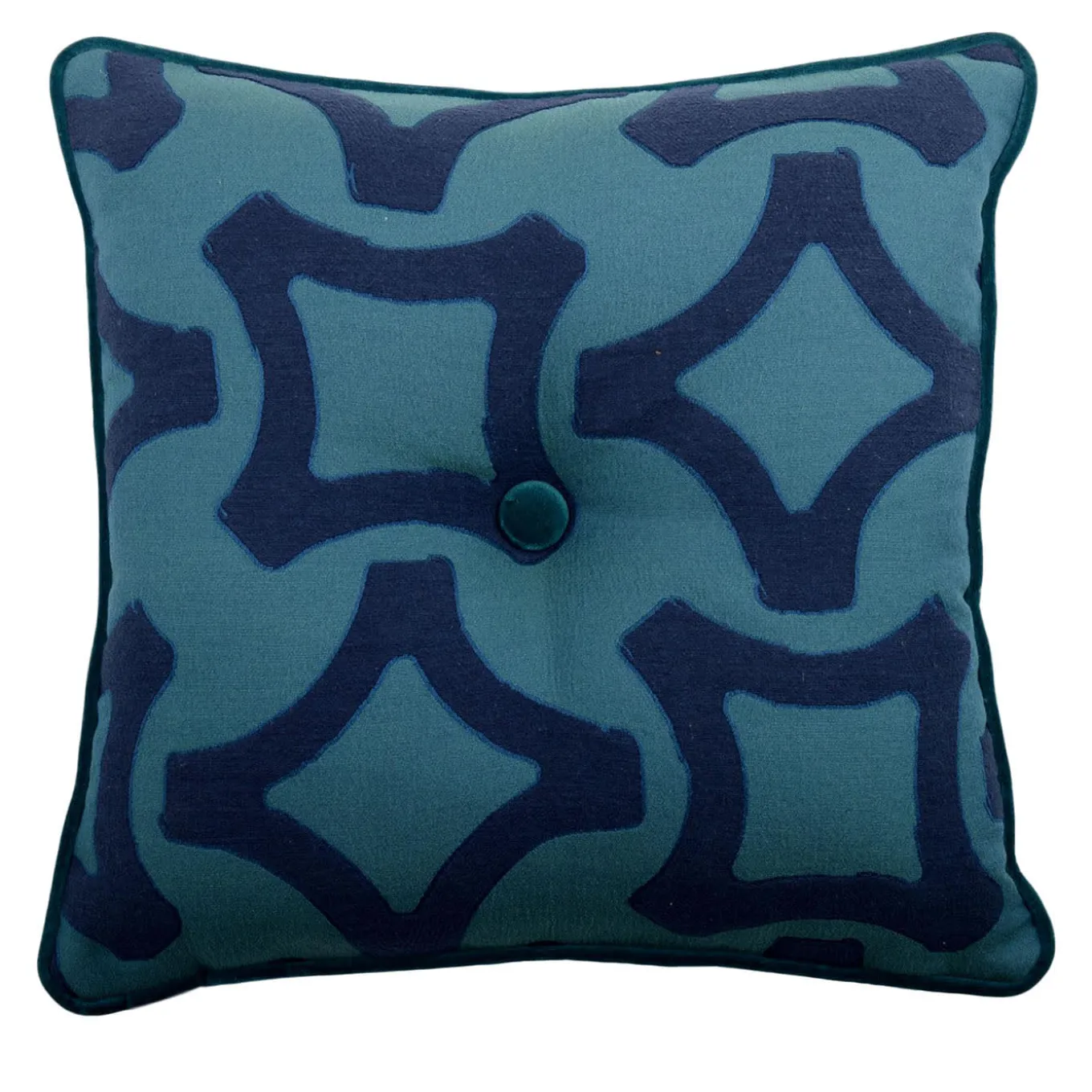 Cuscino Carrè quadrato blu