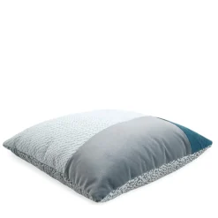 Cuscino Carrè T in Tessuto Jacquard e Velluti