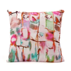 Cuscino imbottito in velluto di seta Jewel Dream
