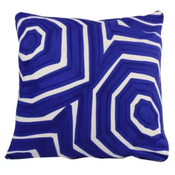 Cuscino Ottago blu