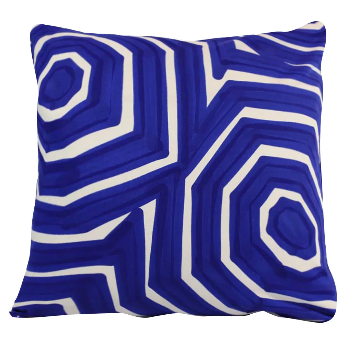 Cuscino Ottago blu