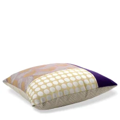 Cuscino Quadrato Carrè T in tessuto jacquard