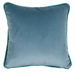 Cuscino quadrato Carrè verde azzurro