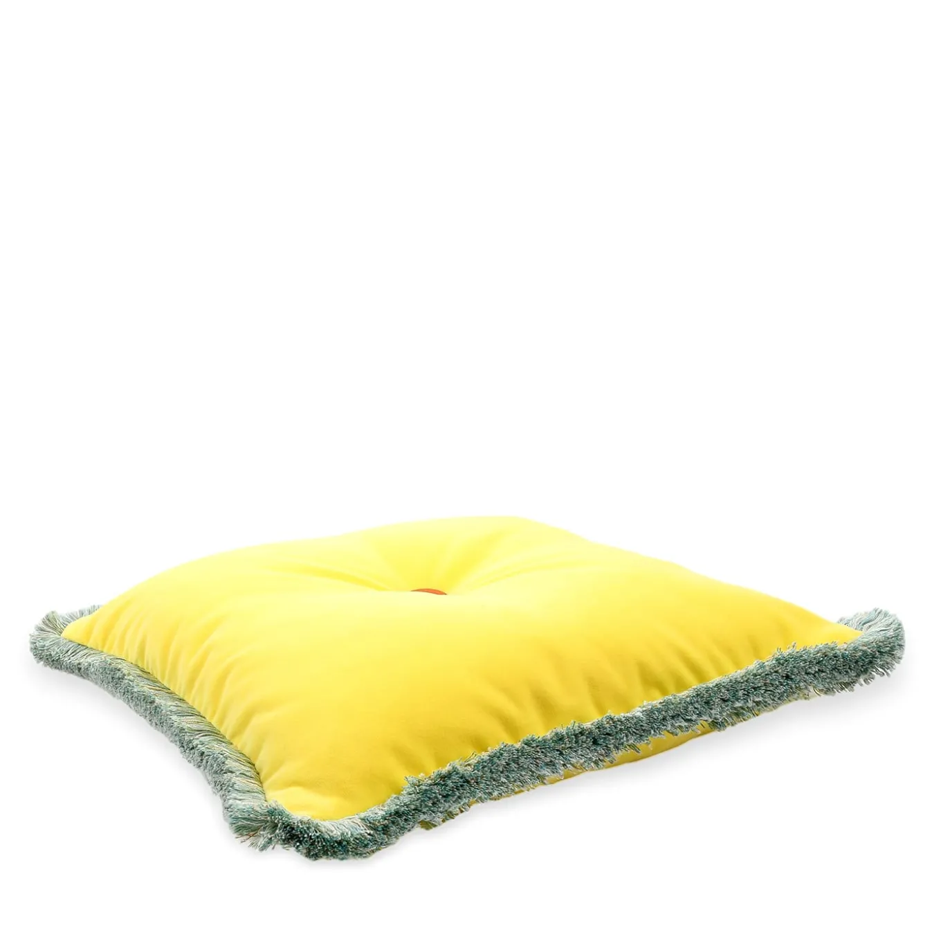 Cuscino Quadrato Giallo POPHUG di Pistacchio&Caffé