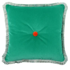 Cuscino Quadrato Verde POPHUG di Pistacchio&Caffé