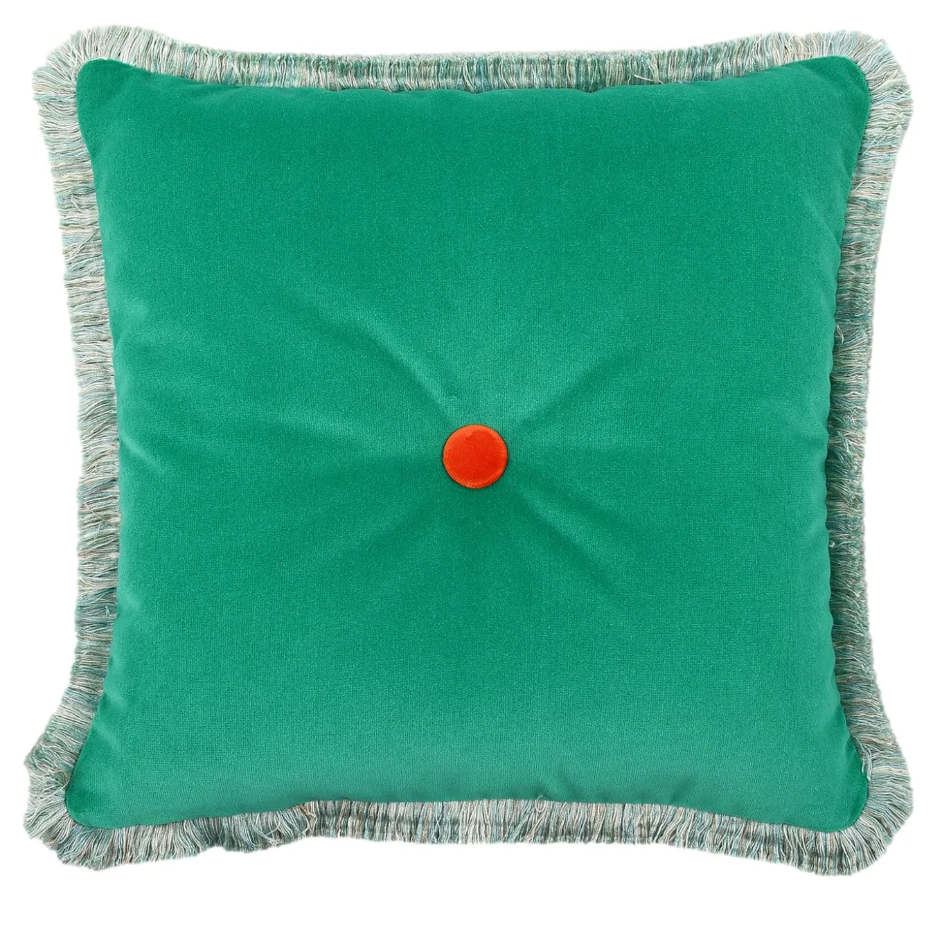 Cuscino Quadrato Verde POPHUG di Pistacchio&Caffé