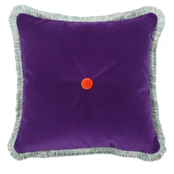 Cuscino Quadrato Viola POPHUG di Pistacchio&Caffé