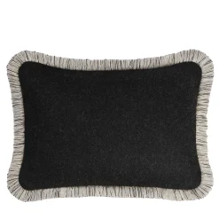 Cuscino rettangolare Artic Black in edizione limitata