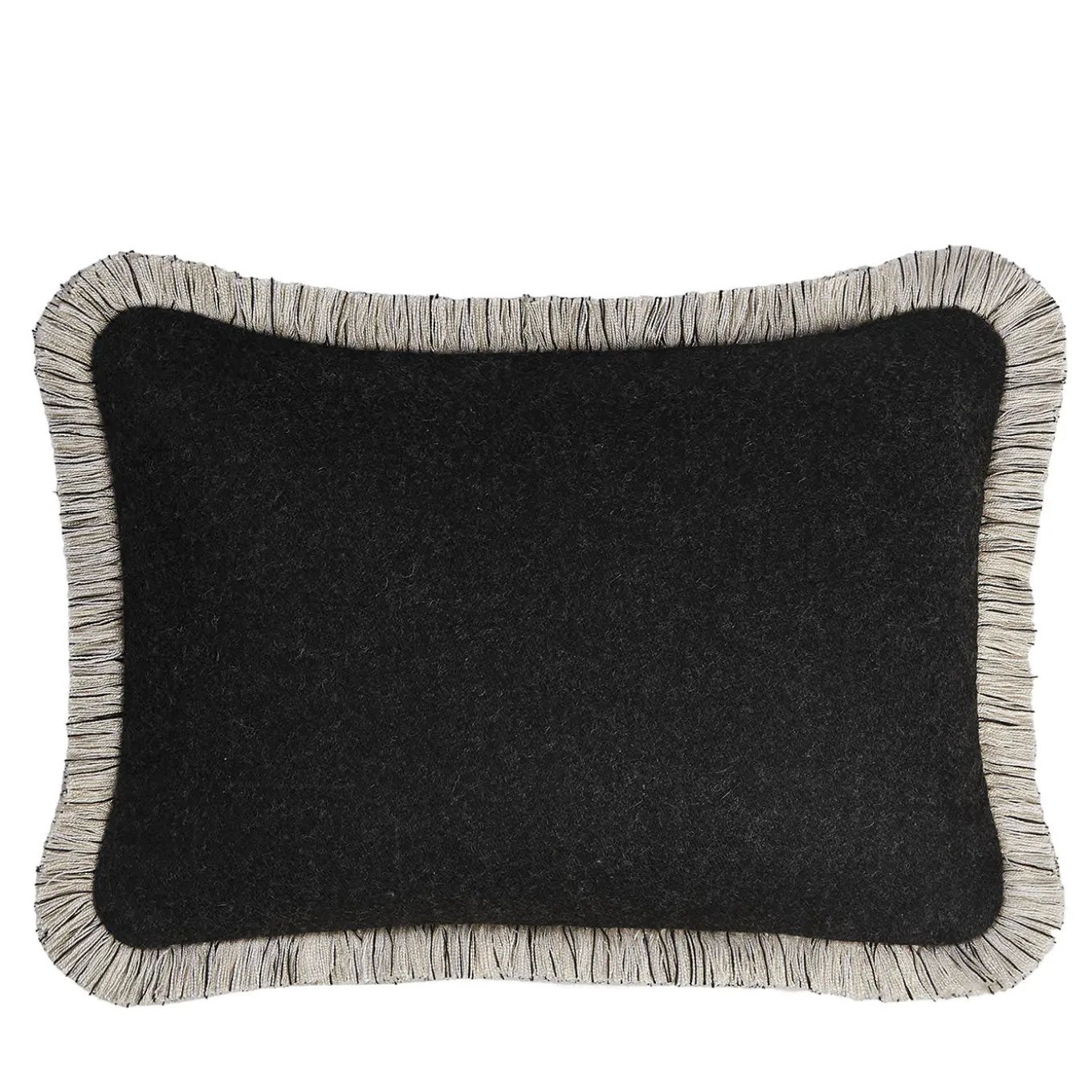 Cuscino rettangolare Artic Black in edizione limitata