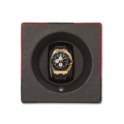 Cuscino rosso e nero per orologi