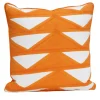 Cuscino Triangoli Arancione