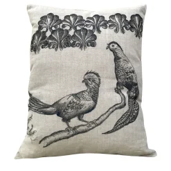 Cuscino Uccelli e Fiori 003