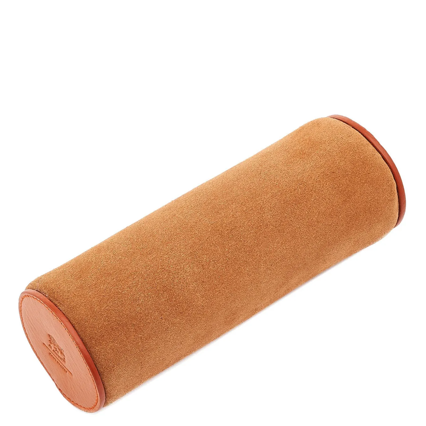 Custodia per orologi e gioielli in pelle caramello