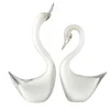 Cynus Set di due cigni bianchi