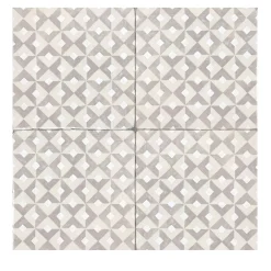 Daamè Set di 25 piastrelle quadrate avorio #1