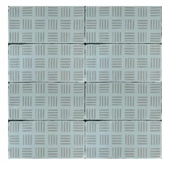 Daamè Set di 50 piastrelle rettangolari grigio chiaro #2