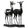 Daini Piccoli Coppia di Sculture