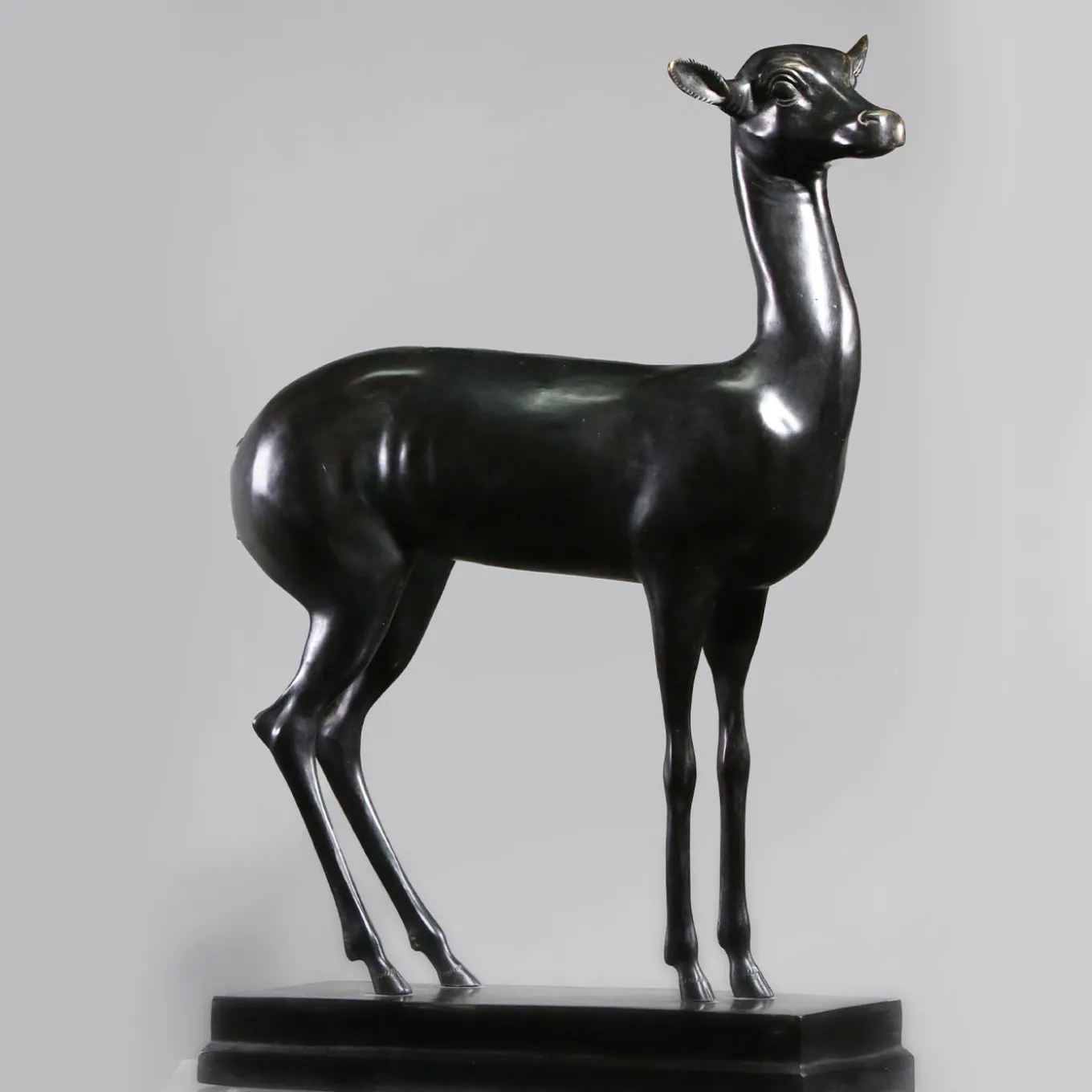 Daini Piccoli Coppia di Sculture