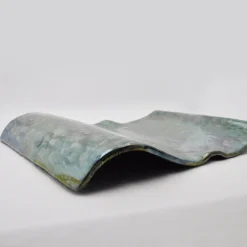 Decorazione da tavolo Onda in Raku di Nino Basso
