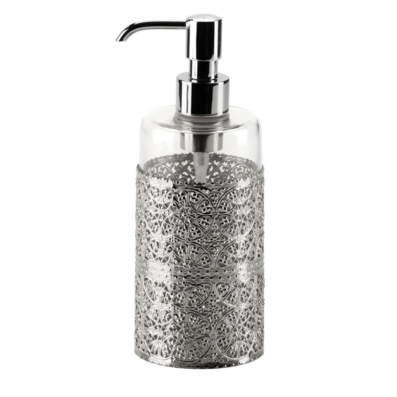 DISPENSER DI SAPONE MARBELLA - ARGENTO #2