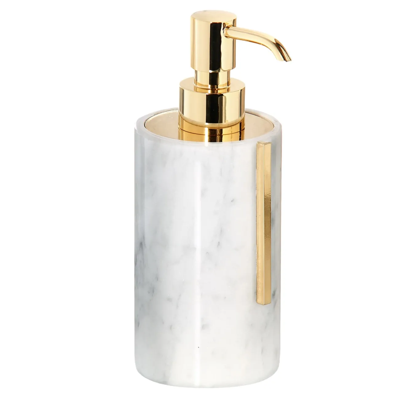 Dispenser per sapone della collezione Carrara Jewels